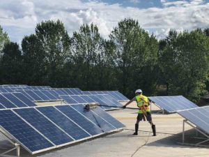 impianto fotovoltaico a Legnago